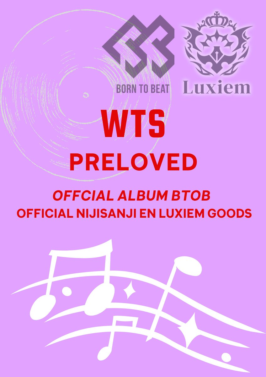 2csxjh's tweet photo. WTS bbrp barang preloved
ALBUM OFFICIAL BTOB &amp; OFFICIAL NIJISANJI LUXIEM GOODS
untuk BTOB selain yang di foto bisa tanyakan di dm yah
bisa check out via shopee
#zonauang #albumkpop #BTOB #NijisanjiEn #luxiem #melodyindonesia #preloved #vtubermerch
👇 https://t.co/5tP7CtRZrB