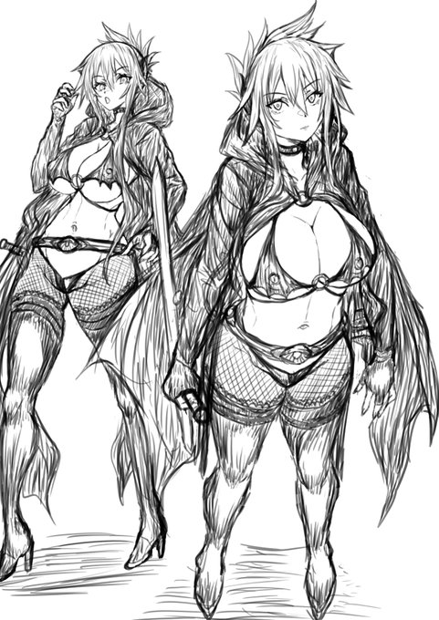 サキュバス落書き15 