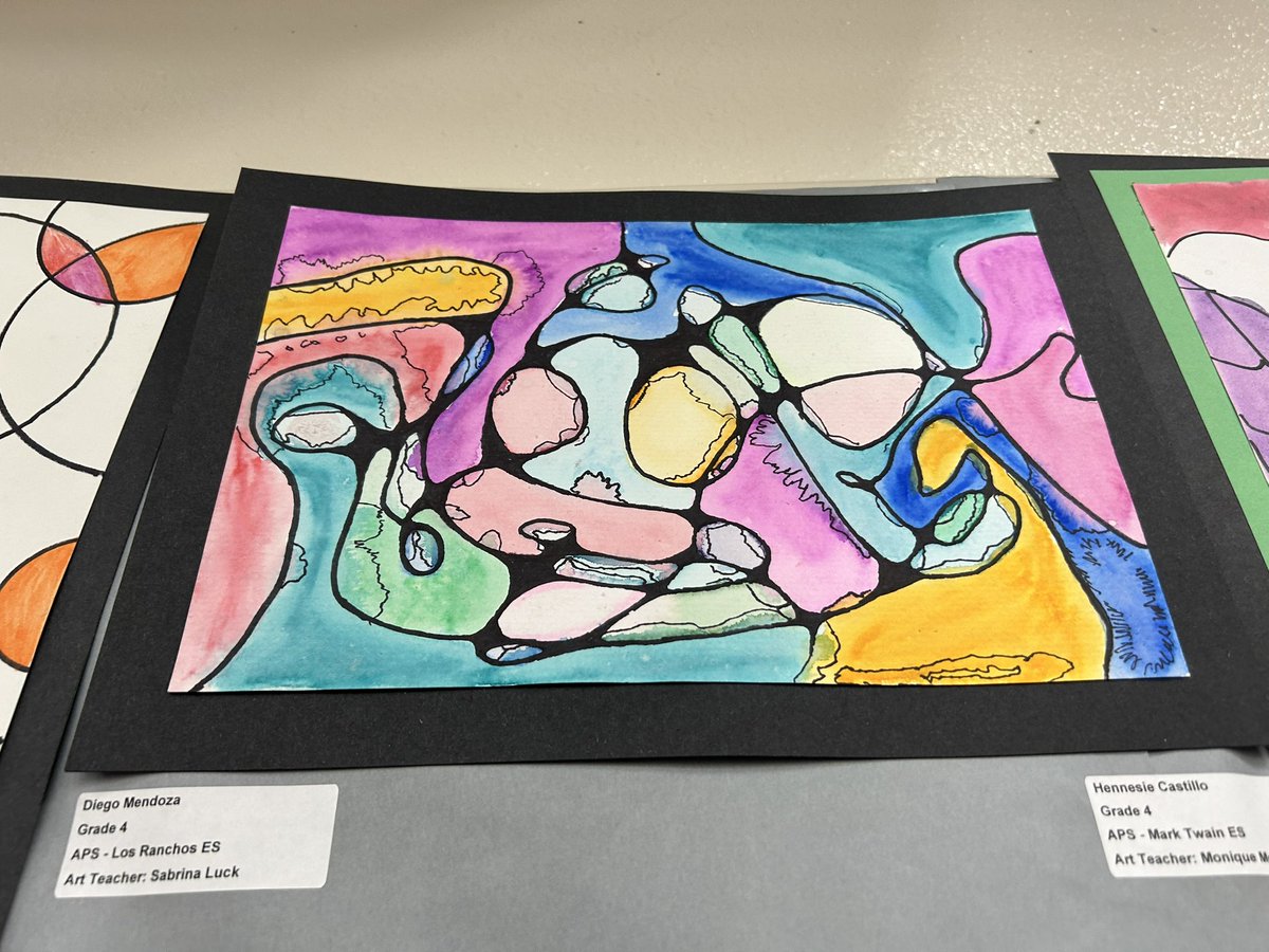 Los Ranchos artists have work on display at the fair! Our students are talented in many ways. <a href="/ABQschools/">Albuquerque Public Schools</a> <a href="/apsfinearts/">APS Fine Arts</a>