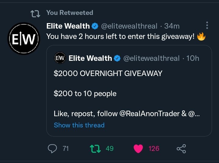 iamemperor6's tweet photo. @elitewealthreal @elitewealthreal https://t.co/dKfFVZRSt5