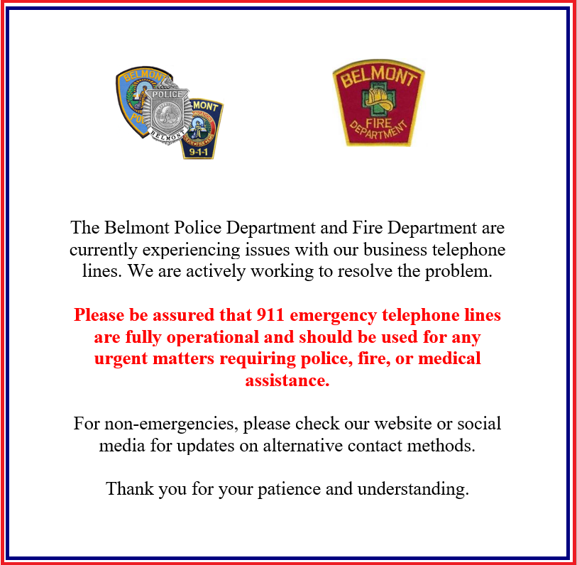 Belmont, MA Police (@belmontpd) on Twitter photo 