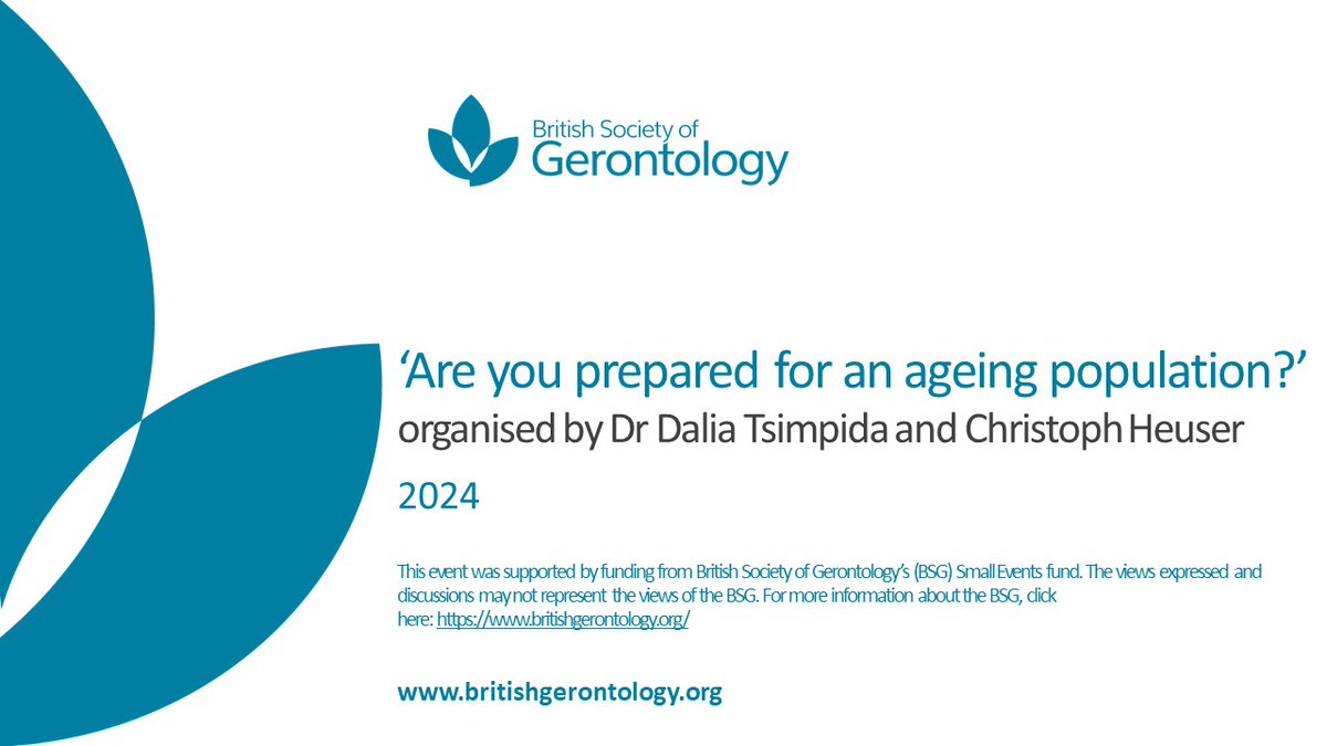 📅 Join us for the live premiere of the #film funded by @britgerontology on 1st October 2024, the International Day of Older People! 

🎥 Tune in, watch, and chat with us live. Don’t miss it! 
#IDOP2024 #AgeingPopulation #gerontology 

Register here:
eventbrite.co.uk/e/101520123321…