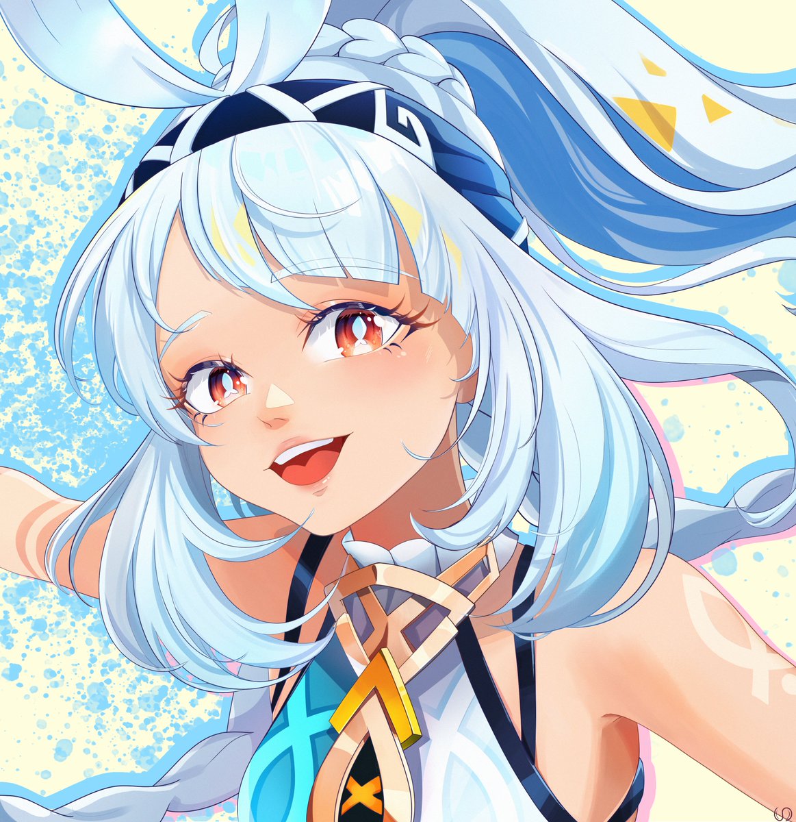 #Mualani #Genshin #fanart