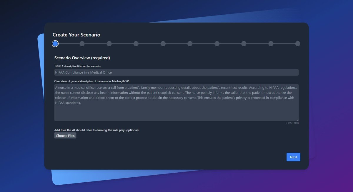 onEnterFrame's tweet image. I am excited to unveil the #AI Scenario Creator in BETA Elevate your eLearning content with interactive virtual roleplays!
Works by itself or with #AdobeCaptivate and #ArticulateStoryline!
hubs.li/Q02PDtCD0

#eLearning #ScenarioCreator #InstructionalDesign #EdTech