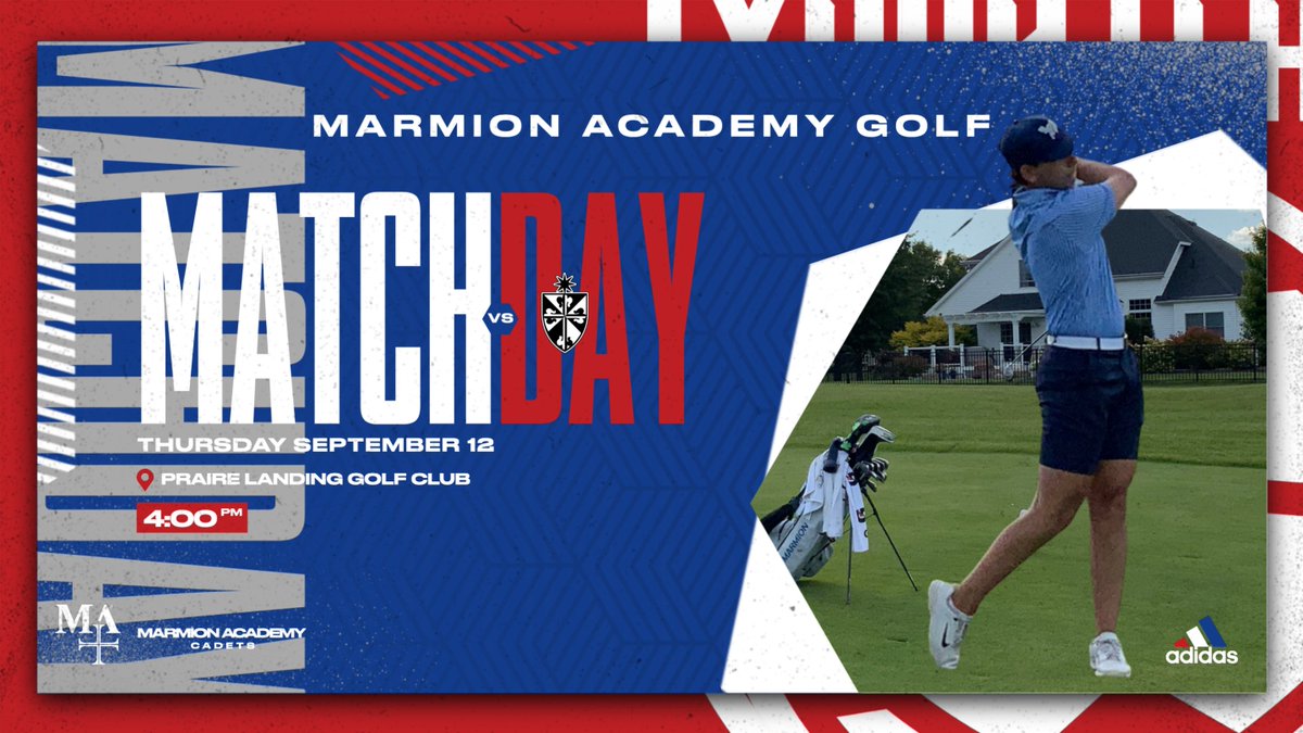 Marmion Athletics (@marmionad) on Twitter photo Our Golf Cadets continue their busy week with a dual competition against CCL foe, Fenwick. Tee time is 4pm and all golfing will take place at Prairie Landing GC. Wishing our young men all the best! <a href="/GolfMarmion/">Marmion Golf</a> Our Golf Cadets continue their busy week with a dual competition against CCL foe, Fenwick. Tee time is 4pm and all golfing will take place at Prairie Landing GC. Wishing our young men all the best! <a href="/GolfMarmion/">Marmion Golf</a>