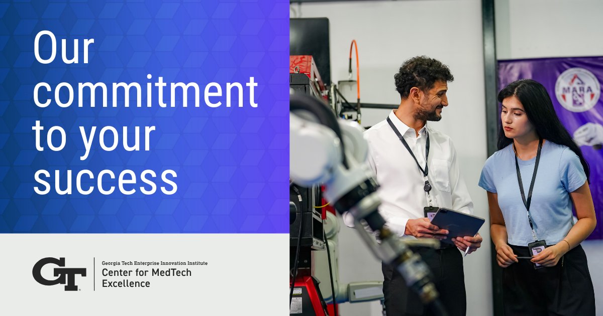 medtechcenter's tweet image. 📣 We're committed to the long-term success of our entrepreneurs. We build and leverage connections within our network to add value, ensuring you have access and support when needed. 🤝 #Entrepreneurship #MedTechSupport #HealthcareInnovation

Learn more &amp;gt; medtech.gatech.edu