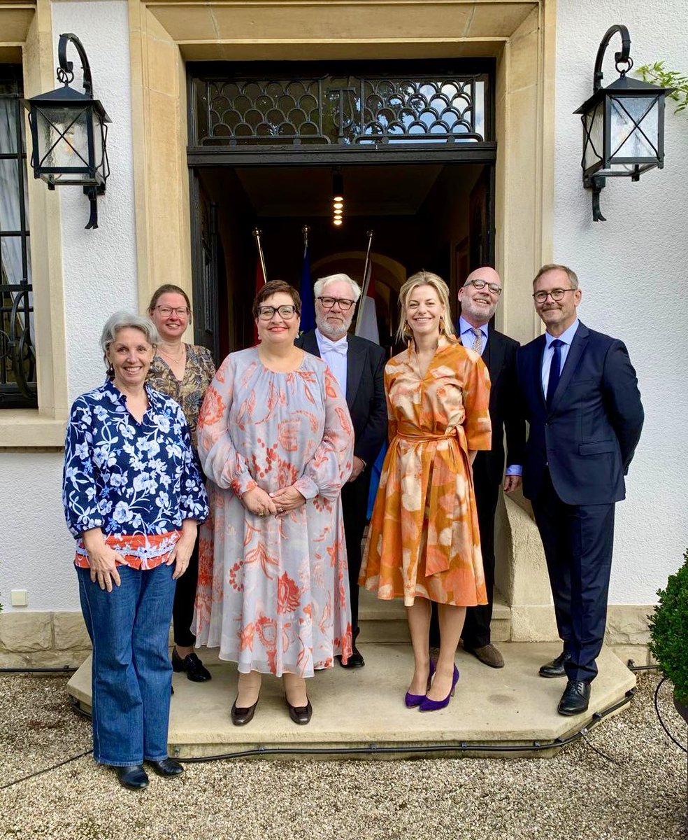 NLinLuxembourg's tweet image. 🇱🇺🤝🇳🇱After handing over the #credentials @CourGrandDucale the appointment of the new NL Ambassador in #Luxembourg is a fact! Congratulations @carinatwork, all the best in the coming years!🎉@MinBZ