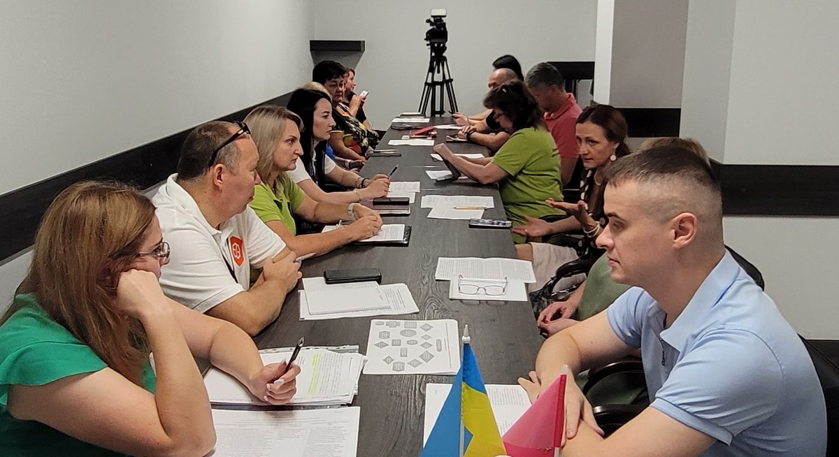 Coordination Council meeting on preventing and combating domestic violence, gender-based violence, and human trafficking in #Zaporizhzhia. 
#DomesticViolence #GenderBasedViolence #HumanTrafficking