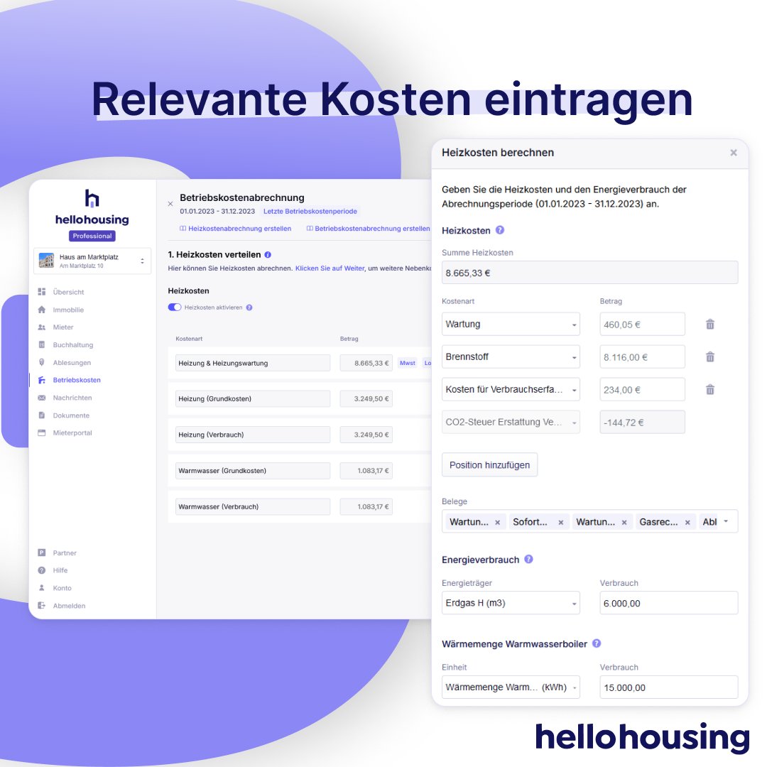 hellohousing_de's tweet photo. Heizkostenabrechnung leicht gemacht! 
Mit hellohousing erstellen Sie Ihre Abrechnung in nur 4 einfachen Schritten.

👉 Jetzt ausprobieren und Zeit &amp; Kosten sparen: https://t.co/KEs8UvhFvP

#hellohousing #Heizkostenabrechnung #Immobilienverwaltung #Vermietung https://t.co/zPOOpEmJKR