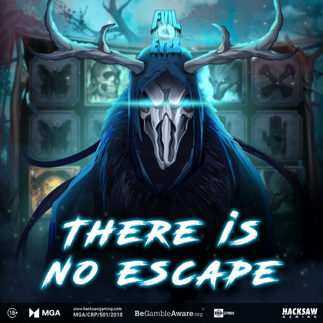 hacksawgaming's tweet image. The Shade’s all-seeing gaze has trapped you, and there’s no turning back. Will you rise to the challenge, or be consumed by the shadows?

Evils eyes is OUT NOW! 

🔞 | Please Gamble Responsibly| BeGambleAware.org 
#HacksawGaming #EvilEyes #TheShade #Slots