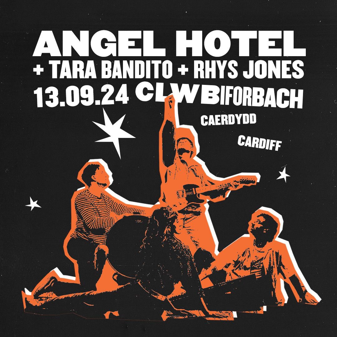 Angel Hotel (@angelhotelband) on Twitter photo YFORI / TOMORROW- we celebrate the release of our debut album at <a href="/ClwbIforBach/">Clwb Ifor Bach</a> - <a href="/TaraBandito/">Tara B</a> and <a href="/rhysllwydjones/">Rhys Llwyd Jones</a> join us! Vinyls available & we can’t wait to party with you 🕺🏾 - doors @ 7 xx
ticketweb.uk/event/angel-ho… YFORI / TOMORROW- we celebrate the release of our debut album at <a href="/ClwbIforBach/">Clwb Ifor Bach</a> - <a href="/TaraBandito/">Tara B</a> and <a href="/rhysllwydjones/">Rhys Llwyd Jones</a> join us! Vinyls available & we can’t wait to party with you 🕺🏾 - doors @ 7 xx
ticketweb.uk/event/angel-ho…