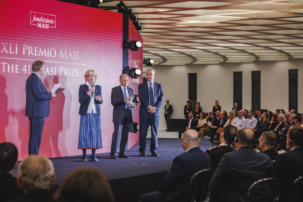 43rd Masi Prize: five outstanding personalities will be awarded on the 25th of October. The winners best interpret the theme, 'The Virtuous Circle of Beauty,' chosen for this edition. Find out more about them: masi.it/en/news-events…