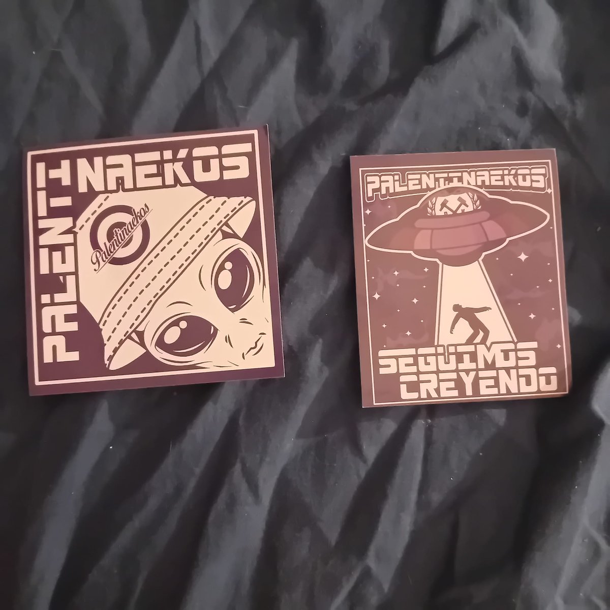 Nuevas pegatinas de palentinaekos disponibles para cambio!! Darle caloor🔥🔥