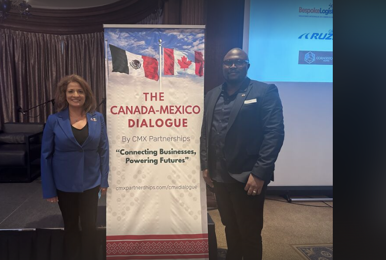 sabilinktech's tweet photo. Big congratulations to our Founder on fostering First class connections at the CANADA-MEXICO Dialogue conference https://t.co/wn6p7ZlWpW https://t.co/7Vr0rP1vYh