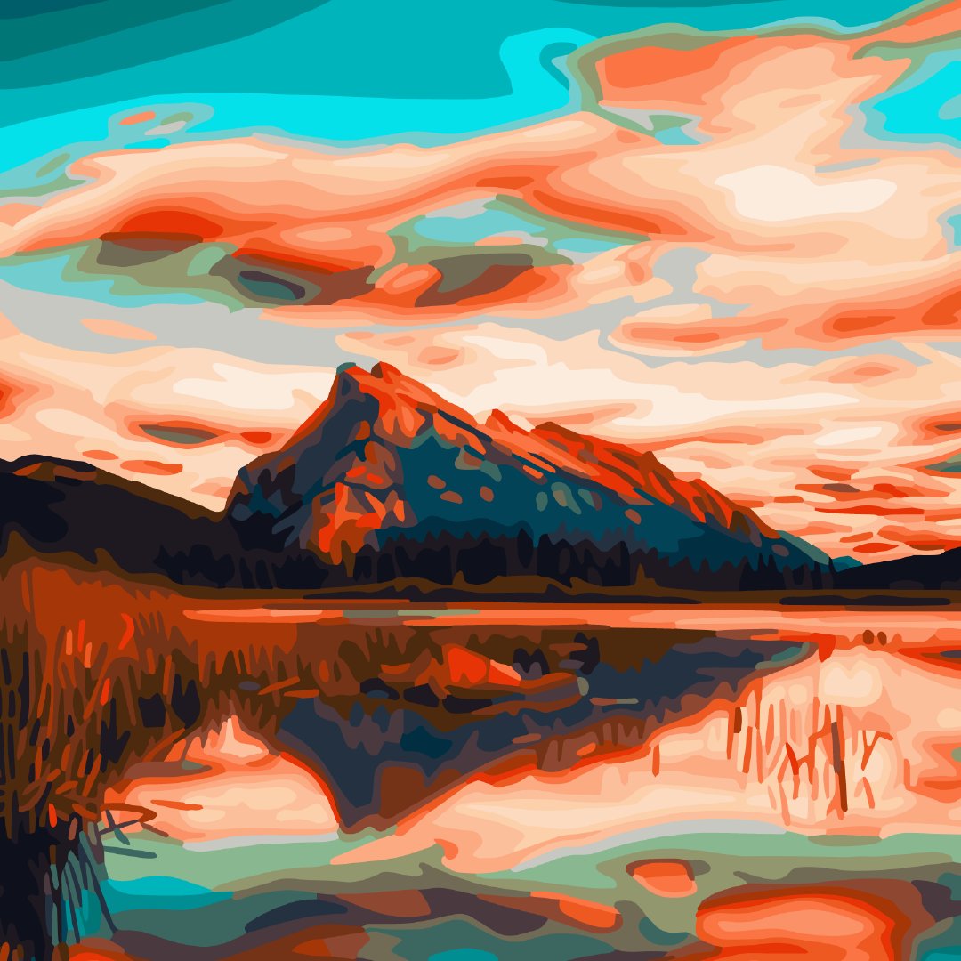 April Coloring - Oil Painting tweet media