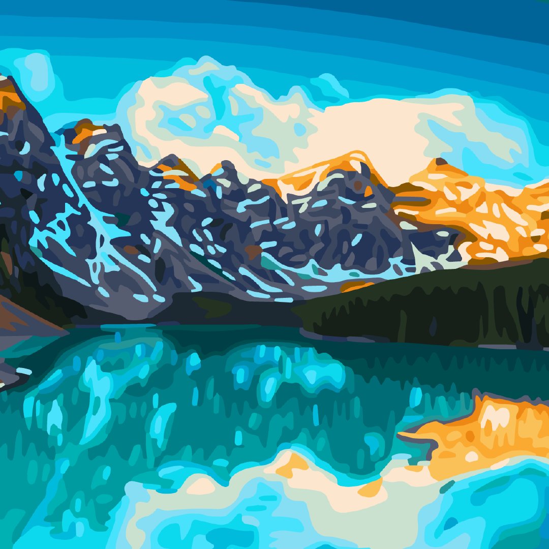 April Coloring - Oil Painting tweet media