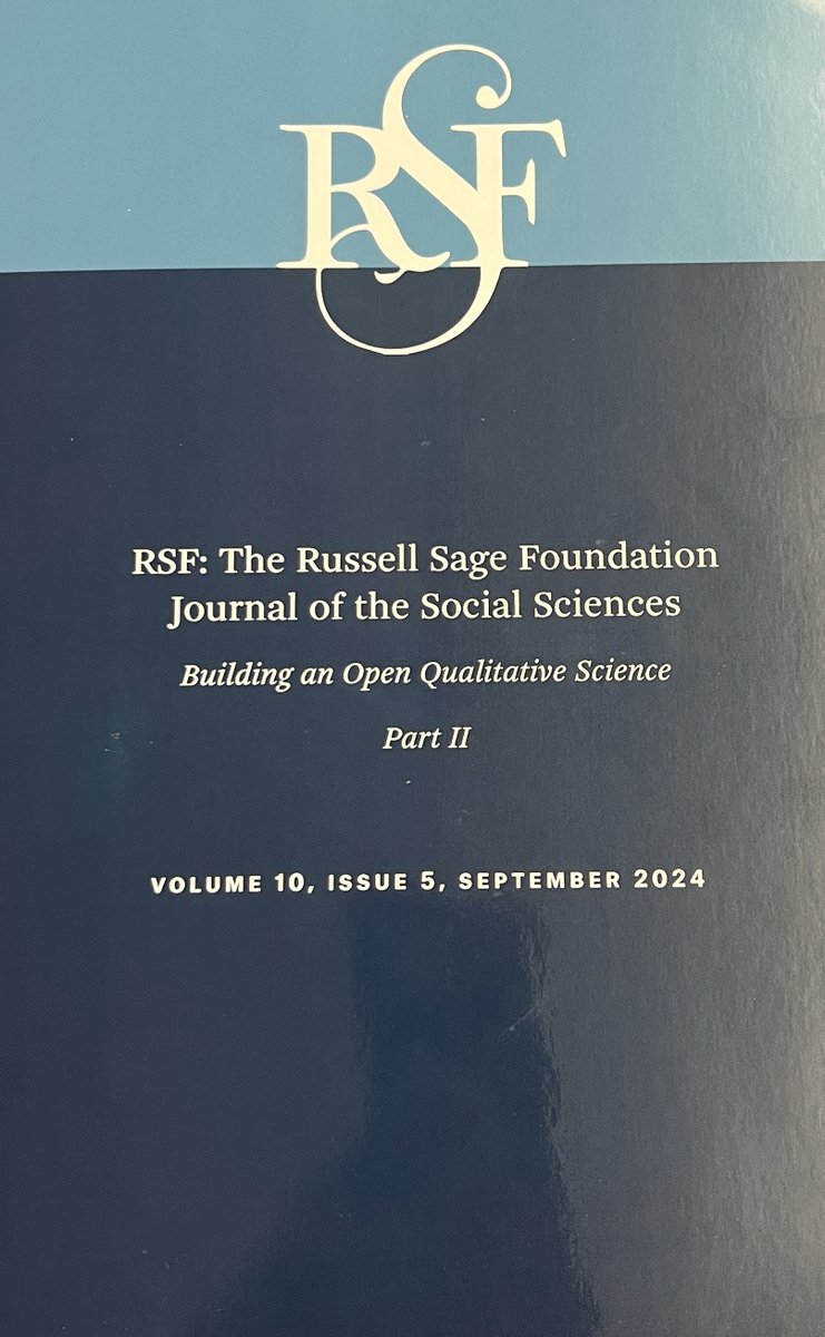 KathrynEdin's tweet photo. Excited to share my new publication, co-authored with colleagues, in The Russell Sage Foundation Journal of the Social Sciences. https://t.co/vRlwCuuLfY