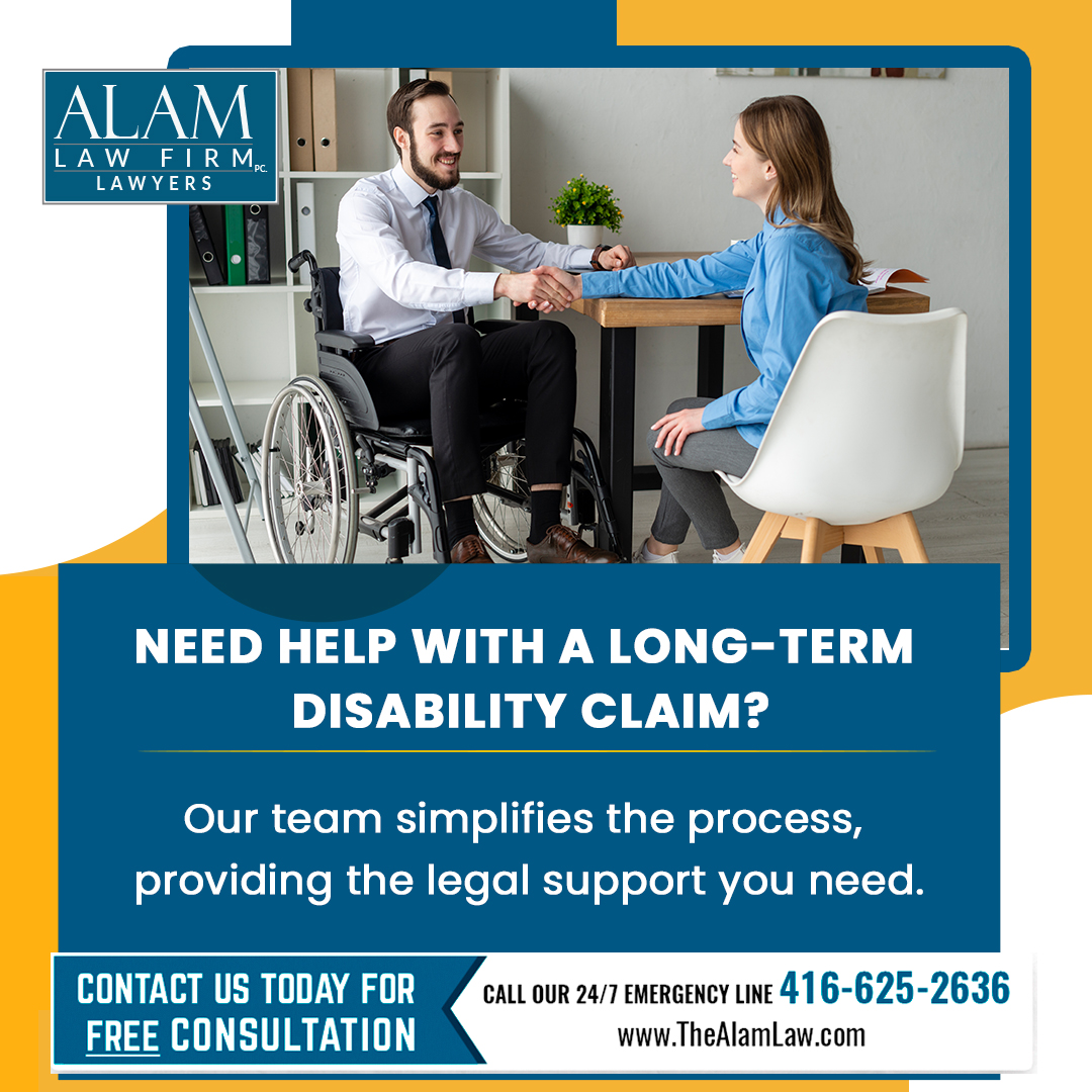 AlamLawOffice's tweet image. Need help with a long-term disability claim?

Contact us today for a free consultation!

📷 416-625-2636
📷 5100 Dixie Road, Mississauga, ON L4W 1C9.

📷 thealamlaw.com

#LongTermDisability #DisabilityLawyer #DeniedClaimHelp #AlamLaw #DisabilityBenefits #InsuranceClaim
