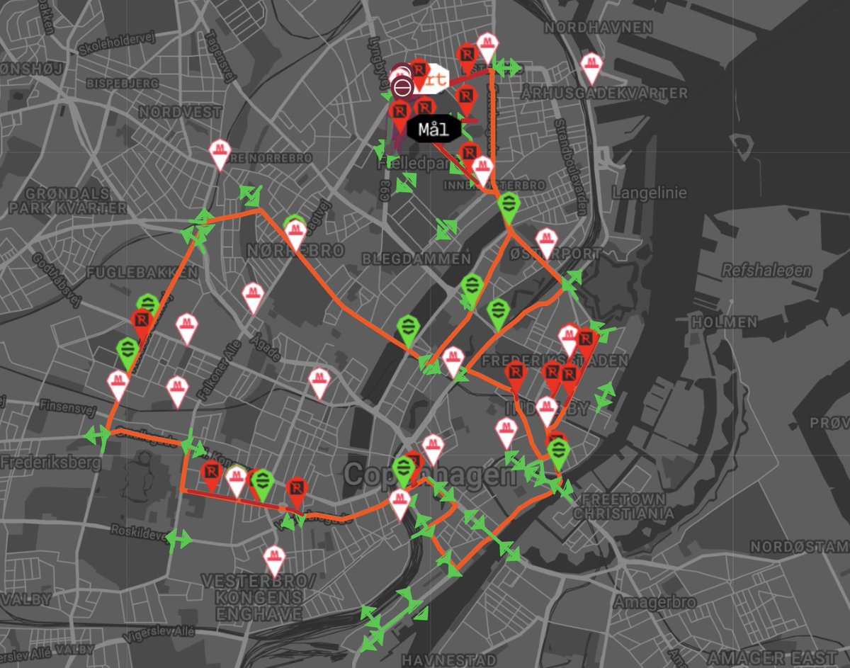 På søndag er der halvmaraton i København og på Frederiksberg. Løbet starter på Jagtvej kl. 9.30. Få mere info i nyheden på linket, hvor der også linkes til et interaktivt trafikkort 👇🏻

cphhalf.dk/cph-half-fest-…

@P4KBHTRAFIK
<a href="/trafikken/">Trafikanten</a>
#trafikdk