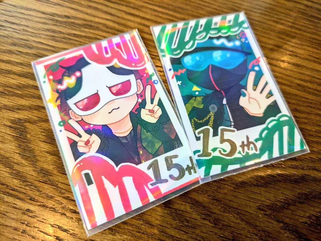 KARIN_tuuuuu's tweet image. 今年の冬ツで配り歩いたチェキ風イラストを大変素敵にデコってもらいました😊
 #MSSP15周年  #MSSPアート
 #MSSP武道館