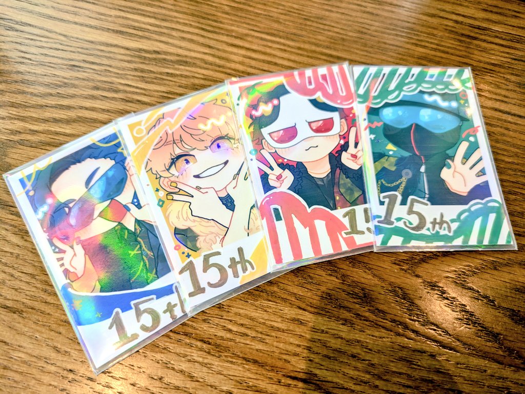 KARIN_tuuuuu's tweet image. 今年の冬ツで配り歩いたチェキ風イラストを大変素敵にデコってもらいました😊
 #MSSP15周年  #MSSPアート
 #MSSP武道館