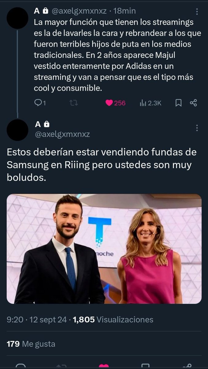 El rebranding que metieron estos dos que nadie se acuerda NO HAY MEMORIA del forro de Leuco y de la Geuna siendo una sorete creadora de fake news con el hijo de puta de Lanata