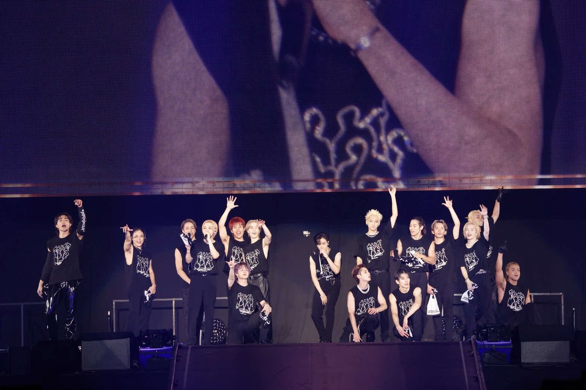 NIKKAN_LDH's tweet photo. 【#THERAMPAGE】
THE RAMPAGE、��年ぶり東京Ｄ公演にEXILE参戦「10周年、まだ終わりじゃない」
https://t.co/gvafDadopV
#pRojectR https://t.co/TG48sR07Kh