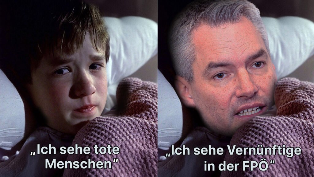 Nehammer nicht der Einzige: Auch Kind aus Sixth Sense sieht vernünftige Leute in der FPÖ