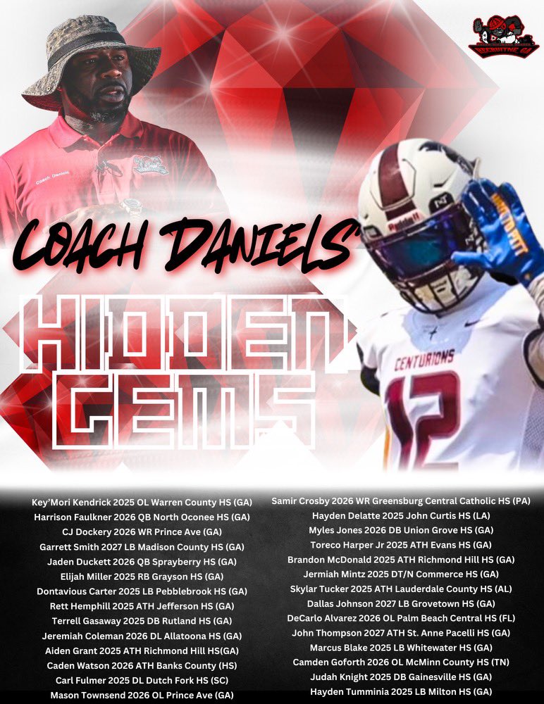 Coach Daniels (@coachdaniels06) on Twitter photo Hidden Gems Volume 2
<a href="/iamkendrick_72/">Key’Mori Kendrick ✞</a> <a href="/harrisonfaulk/">Harrison Faulkner</a>
<a href="/samir_crosby/">Samir Crosby / ROUTE RUNNER ✝️</a> <a href="/delatte_hayden/">Hayden Delatte</a>
<a href="/thecjdockery/">Cj Dockery</a> <a href="/Mylesjones2026/">Myles Jones</a>
<a href="/Torecoharper/">jAKİZZ</a> <a href="/BMAC3_07/">Brandon BMAC McDonald ‘25</a>
<a href="/J1d2n_duckett/">Jaden Duckett 2026 3⭐️</a> <a href="/ElijahEm3/">Elijah Miller</a>
<a href="/MintzJermiah/">jermiahmintz57</a> <a href="/jeremiahcole66/">JJ</a>
<a href="/don_c12/">Dontavious Carter</a> <a href="/skylartucker16/">skylar_tucker</a>
<a href="/HemphillRett/">rett hemphill</a> <a href="/Dallas000o5/">Dallas Johnson 2027</a>
<a href="/1gasaway7/">Terrell Gasaway</a> <a href="/DeCarloAlvarez/">DeCarlo Alvarez</a> Hidden Gems Volume 2
<a href="/iamkendrick_72/">Key’Mori Kendrick ✞</a> <a href="/harrisonfaulk/">Harrison Faulkner</a>
<a href="/samir_crosby/">Samir Crosby / ROUTE RUNNER ✝️</a> <a href="/delatte_hayden/">Hayden Delatte</a>
<a href="/thecjdockery/">Cj Dockery</a> <a href="/Mylesjones2026/">Myles Jones</a>
<a href="/Torecoharper/">jAKİZZ</a> <a href="/BMAC3_07/">Brandon BMAC McDonald ‘25</a>
<a href="/J1d2n_duckett/">Jaden Duckett 2026 3⭐️</a> <a href="/ElijahEm3/">Elijah Miller</a>
<a href="/MintzJermiah/">jermiahmintz57</a> <a href="/jeremiahcole66/">JJ</a>
<a href="/don_c12/">Dontavious Carter</a> <a href="/skylartucker16/">skylar_tucker</a>
<a href="/HemphillRett/">rett hemphill</a> <a href="/Dallas000o5/">Dallas Johnson 2027</a>
<a href="/1gasaway7/">Terrell Gasaway</a> <a href="/DeCarloAlvarez/">DeCarlo Alvarez</a>