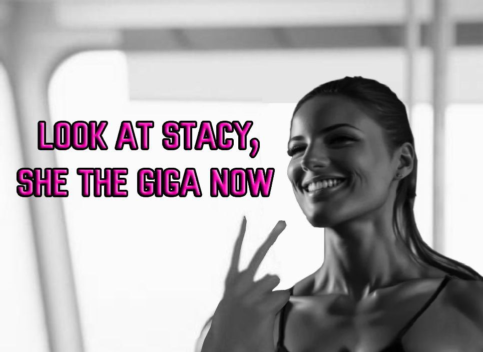 <a href="/GIGA_STACY_SOL/">Giga Stacy</a> <a href="/alessaoncrypto/">Alessa Mutto</a> Bullish on this alpha goddess $STACY