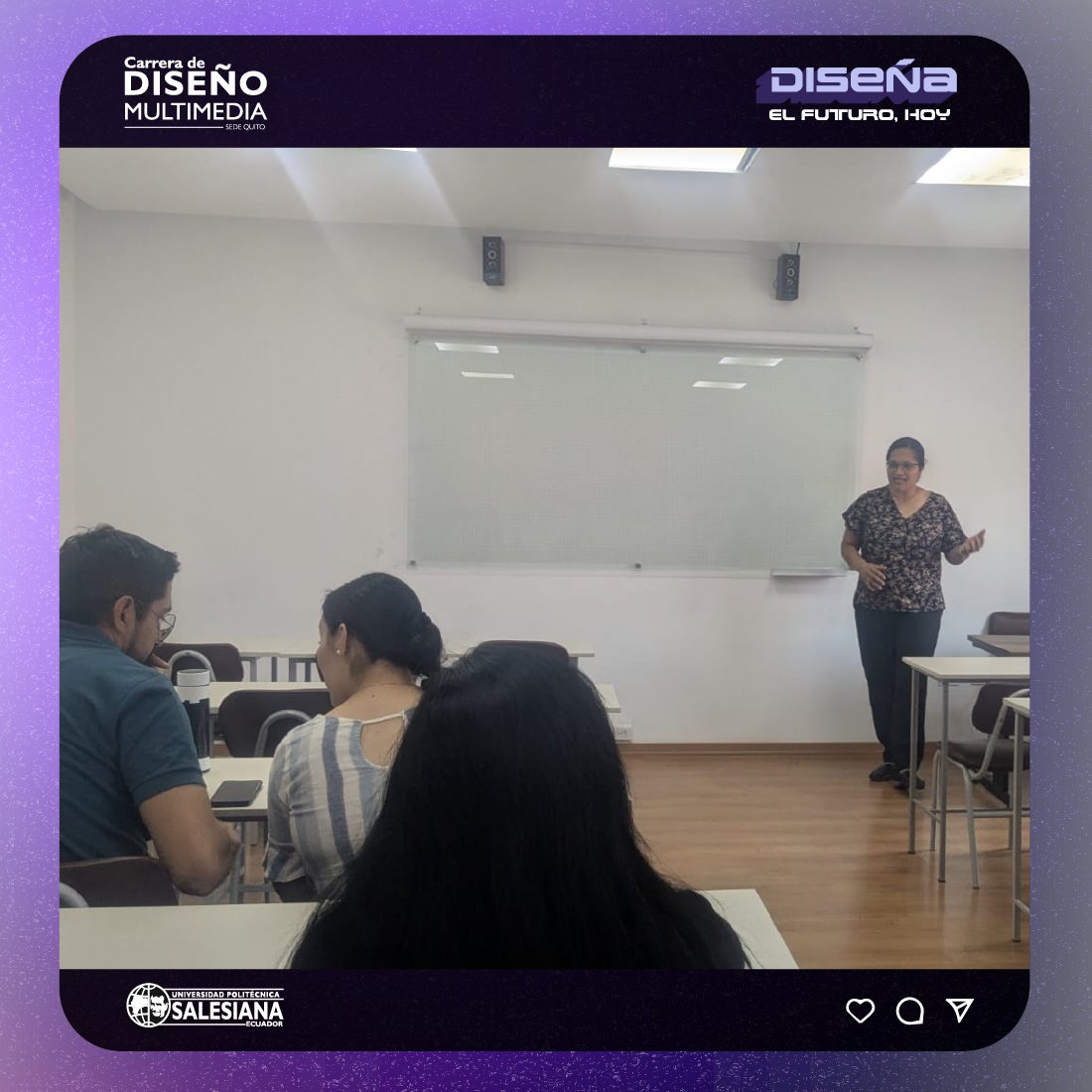 DMultimediaUPSQ's tweet photo. ¡Gran jornada de Planificación Docente en la UPS! 🎓🖥️ Definimos estrategias clave para el Periodo 65 en la Carrera de Diseño Multimedia. 🚀 Agradecemos a todos los docentes por su compromiso y visión. ¡Vamos por un semestre exitoso! 🔥✨

#LaSaleEsDiseño #DiseñoMultimedia #UPS https://t.co/CzOmAf1EG4
