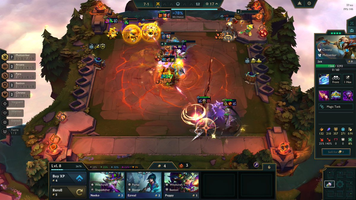 HOLY MOLY JAX 4 STAR⭐️⭐️⭐️⭐️
Japierdole ile emocji w jednej grze!
Najpierw walka o top2, mówię sobie jak ta walkę wygram to wejdzie Jax4star , i cyk zmanifestowane myśli potem pyk jednak robię top2 na Ziggi bombe xD
I jeszcze robię jakiegoś chujowego screenshota
A jebać! xD