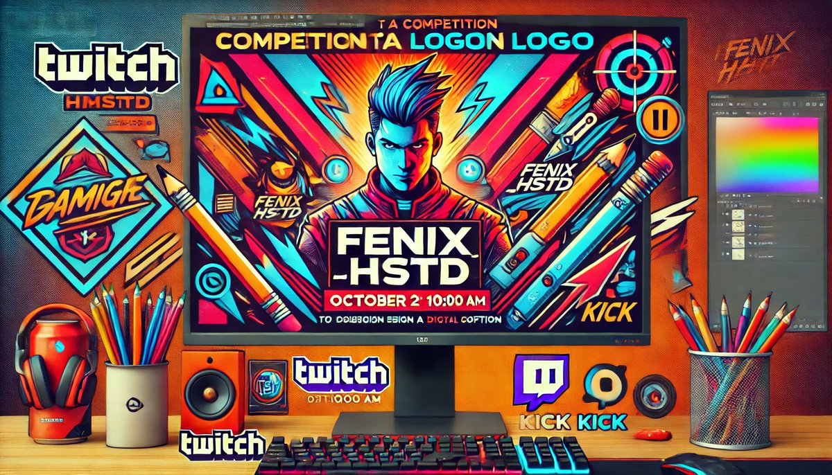 Fenix_hstd's tweet image. 🎨Fenix_hstd
nya logo och vinn 500 kr! 💰🦅
Vinnaren väljs live på Twitch &amp;amp; Kick den 2 okt kl. 10.00! Skicka in ditt bidrag till vår Discord senast 1 oktober! 👉 Twitch: fenix_hstd - Twitch
👉 Kick: Fenix_hstd Stream - Watch Live on Kick
👉 Discord: discord.gg/WD6KJaqK?event…