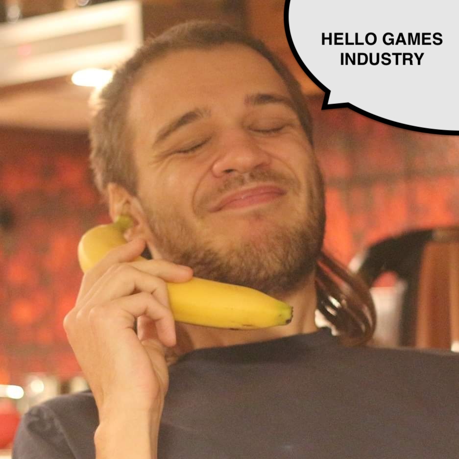 S_Stalhandske's tweet image. This isn’t an announcement, but more of a friendly phone call. I’m starting to look for a job in the games industry again. 🍌