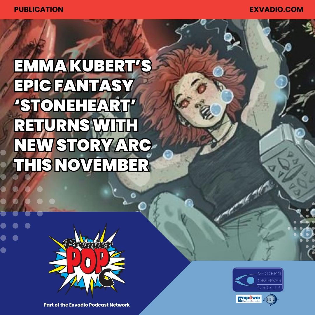 PremierPopC's tweet photo. Emma Kubert’s Epic Fantasy ‘Stoneheart’ Returns With New Story Arc This November
https://t.co/s0aN2KwlGL

#comics #comicbooks #Stoneheart #ImageComics #EmmaKubert https://t.co/1R9Ckgv88Z