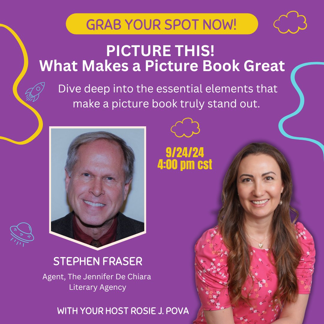 I'll be giving a workshop on picture books on Tues., Sept. 24th. See you there!