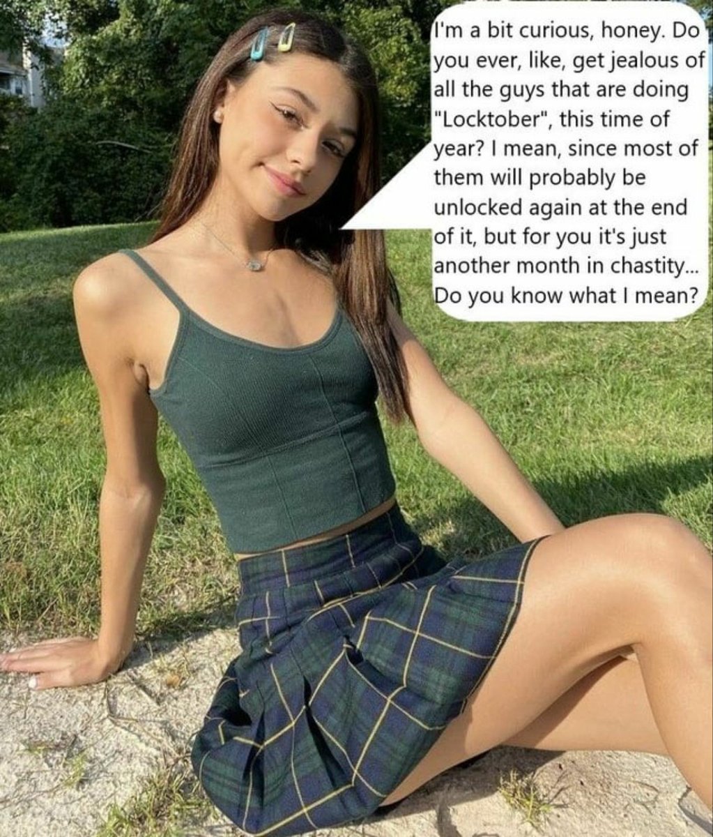 CagedForever's tweet photo. When Loctober is just another month, is the consequence of permanent  chastity, You have arrived. https://t.co/Edb9YWCjwf