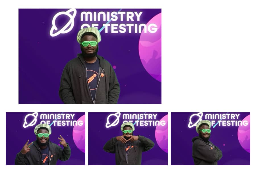 Gbahdeyboh's tweet image. The atmosphere at #testbash Brighton is absolutely amazing and team #Postman is rocking it in style.
@DannyDainton @SilverJaw82