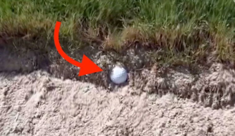 dgusewelle's tweet photo. @Top100Rick What if you plug above the bunker sand like this - different relief? https://t.co/xasi1FHCWd