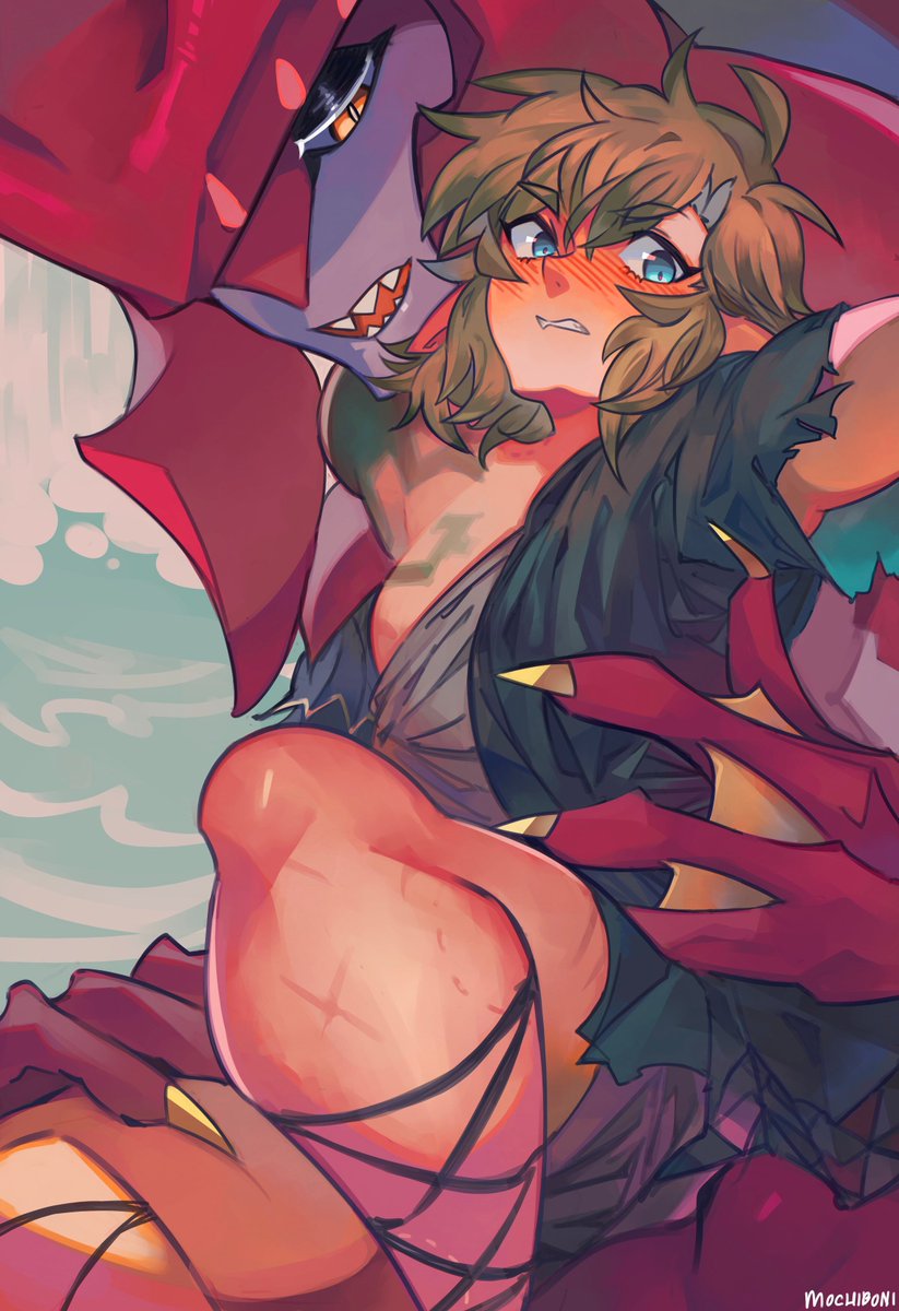 mochio_bonio's tweet image. &quot;I can&apos;t seem to get enough of you&quot;

#sidlink #シドリン #TOTK #TearsoftheKingdom #LegendOfZelda #Zelda #sidon #link