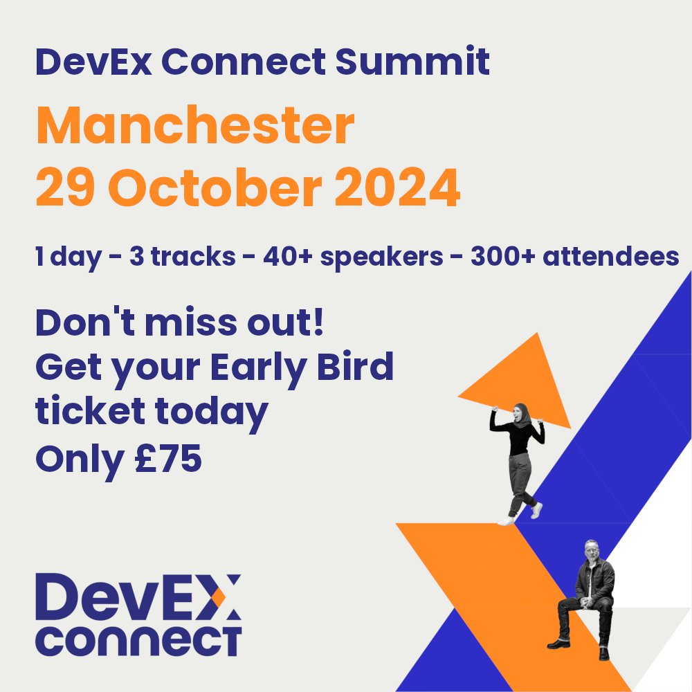 3 inspiring tracks
▪️ DevExec Exchange - Explore large-scale culture shifts &amp; drive top-tier #DevX
▪️ DevOps &amp; SRE - Accelerate your #DevOps &amp; Service Delivery techniques
▪️ #AI, #ML &amp; Data - ML Ops best practices &amp; bridge the gap between data &amp; dev teams
dx-c.io/4gk1D73