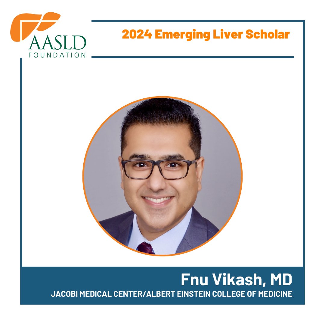 AASLDFoundation's tweet photo. Introducing the 2024 Emerging Liver Scholars! 🤩 Huge congrats to Amir Sultan Seid, MD, Layla Shojaie, MD, Aishwarya Thakurdesai, MBBS, and Fnu Vikash, MD. 
Learn more about AASLD Foundation's 2024 awardees at https://t.co/kVfI2v07mv https://t.co/eY0faav9D5