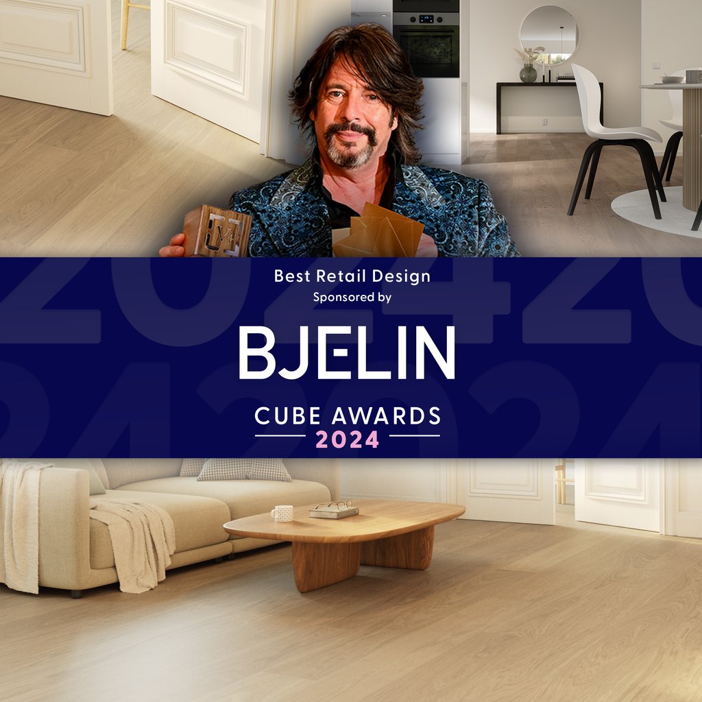 Just a few hours to go until the Cube Award winners are revealed! But first, let’s introduce our final sponsor, #Bjelin! 🤩

Blending durability with natural beauty, Bjelin's innovative flooring solutions will ensure your space not only looks great but will stand the test of time