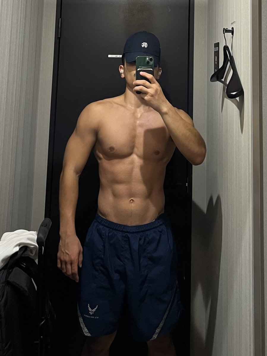 出張帰りジムに直行、偉い自分👏