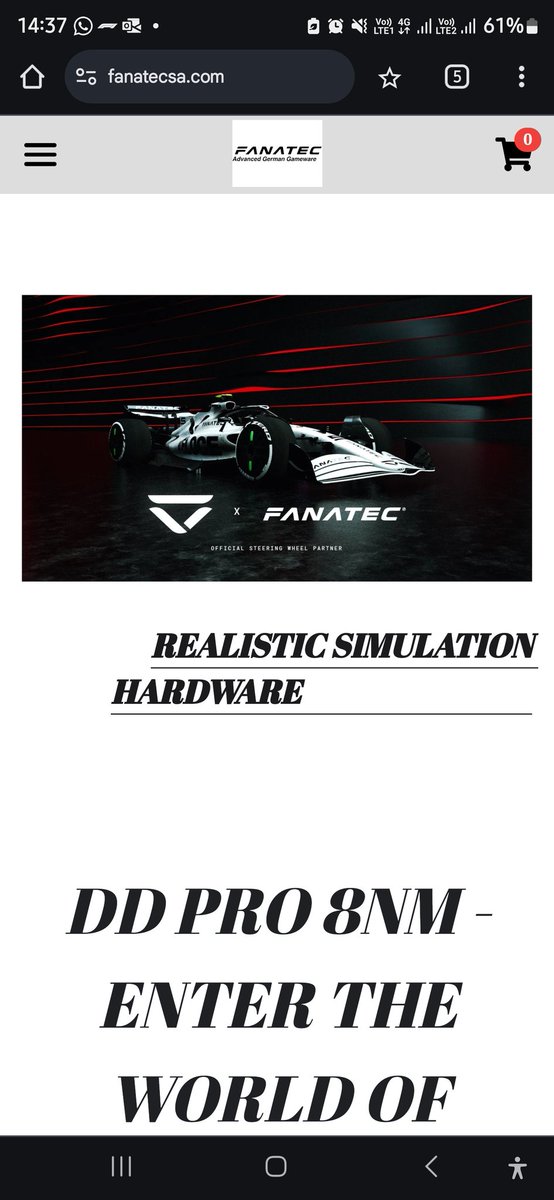 WouterHeijmans's tweet photo. @fanatec I have a problem with your south African merchant. 

I have paid them for a system on an invoice they sent to me but can't get hold of them now, and I have not received my package that was supposed to be sent to me. Is this the standard that you promote?
Not happy about! https://t.co/N7mFclpE3z