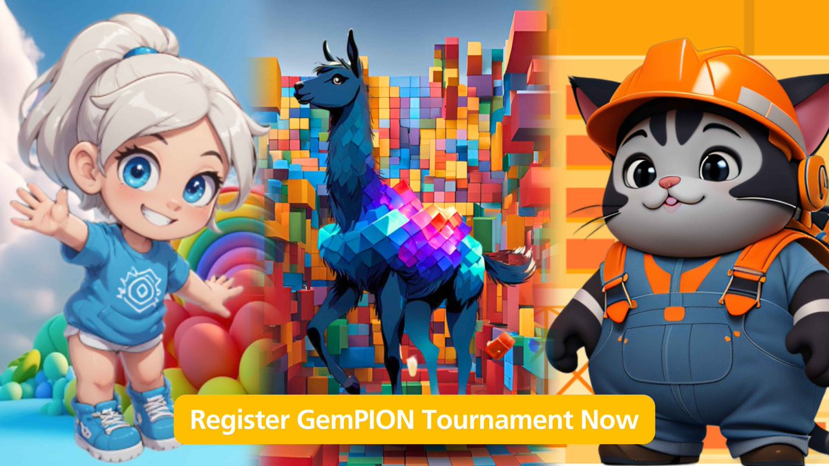 amc_cx's tweet photo. Tournament Starts Play Now At GemPION and get the prize.
Link GemPION : https://t.co/ekRIfjKdae

@GemHUB_Protocol 
#GemHUB #GemPION #Klaytn https://t.co/uNzBqetaic