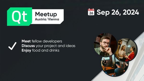 FelgoSDK's tweet image. 🌟 Join Us at the Qt Meetup Austria! 🌟

The Qt Meetup Austria is the perfect opportunity to expand your Qt knowledge and make valuable contacts with other Qt developers.

Register now: buff.ly/3SG3yIN
Don&apos;t miss out! See you there! 🚀

#QtMeetup #QtDevelopment