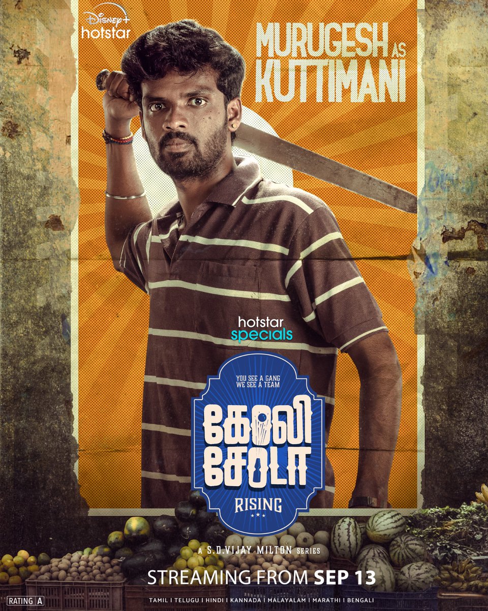 JioHotstartam's tweet photo. Meet KuttiMani from the world of Hotstar Specials Goli Soda Rising
Hotstar Specials #GoliSodaRising Streaming From September 13 Only on Disney+ Hotstar
#HotstarSpecials #GoliSodaRising #StreamingFrom #September13 #DisneyPlusHotstar #DisneyPlusHotstarTamil https://t.co/ga343q1WFR