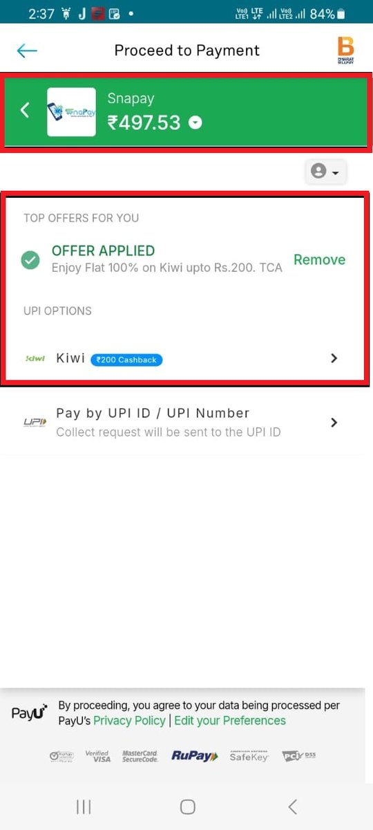 geethanaidusing's tweet photo. @GoKiwiNow @MohitBediKiwi @AnupA0101 @ndtv @timesofindia @TimesNow @htTweets @dilipasbe @jagograhakjago @NPCI_NPCI @RBI @narendramodi #Cheaters at #Kiwi Support Copy Pasting same #Nonsense in DM to avoid Cashback. Kiwi must Honor the Cashback shown at the time of transaction #ccgeek #UPI https://t.co/Jz28UJh9MW