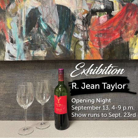 “HARMONY” An exhibition of work by Jean Taylor and Judy Gerber. Presented by The Grand Bend Art Centre.

Join us in a glass of wine Opening Night, September 13th, starting at 4 p.m. Show runs to September 23rd.
Lets celebrate creativity together.
Hours: gbartcentre.com/gallery-room-e…